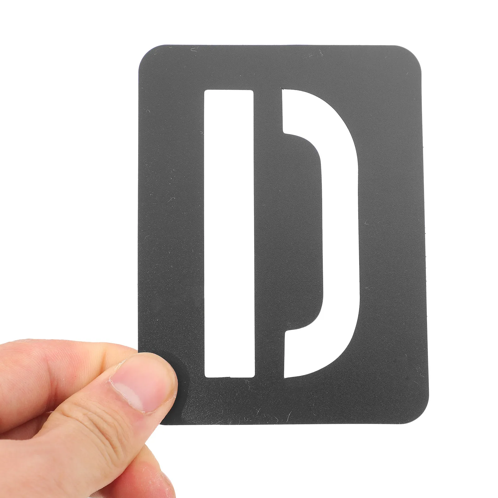 1Set Premium PP Letter Number Stencil Set Washable Smooth Stencils for Wood Burning Wall Painting DIY Craft Airbrush Spray