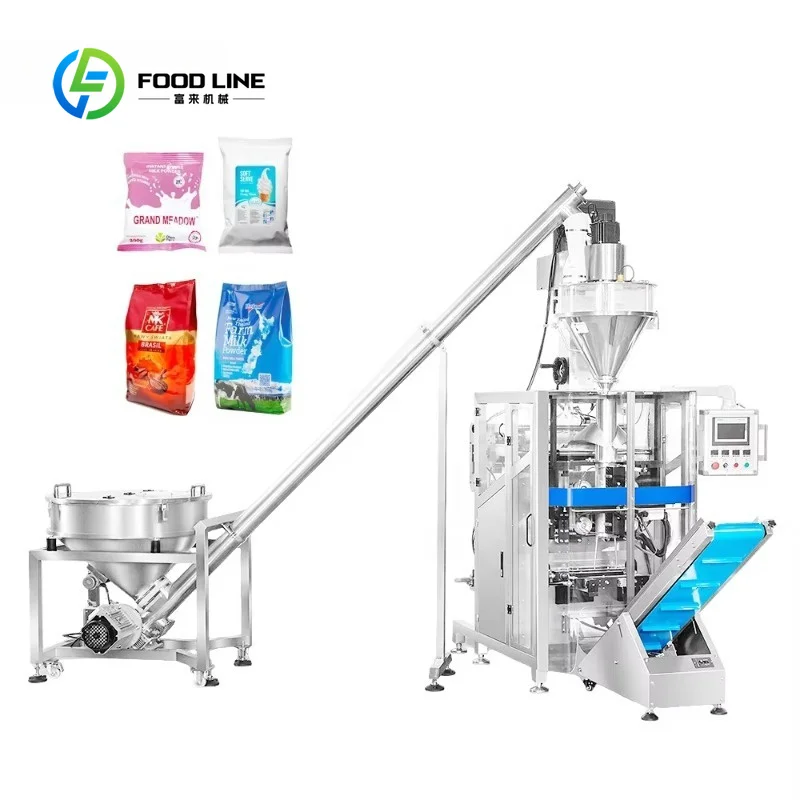 Customized Vertical Powder VFFS Packing Machine Adjustable 1 To 5kg Load For Washing Powder Daily Chemical Production Plant