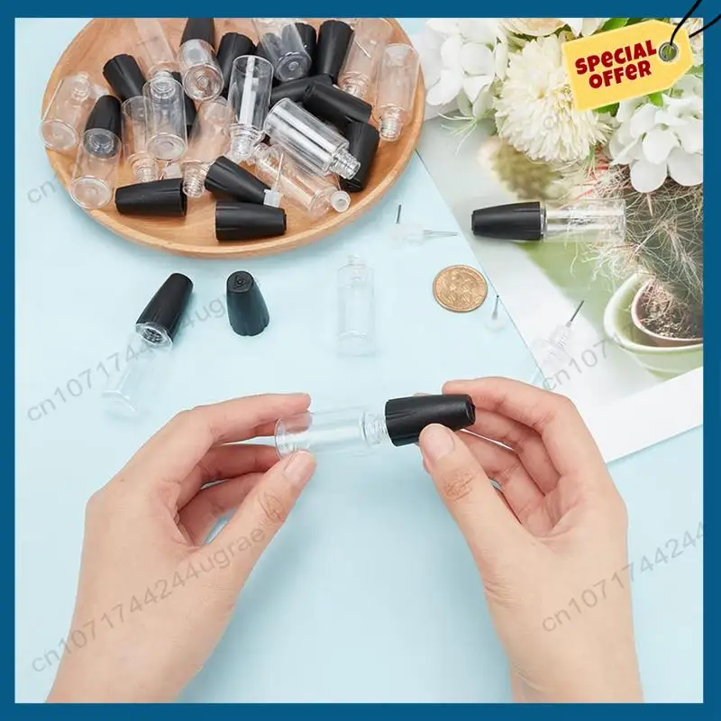 

-A15I 80Pcs Precision Tip Applicator Bottles, 10Ml/0.34Oz Dispensing Needle Bottle PET Empty Glue Bottle With Sealing Cap