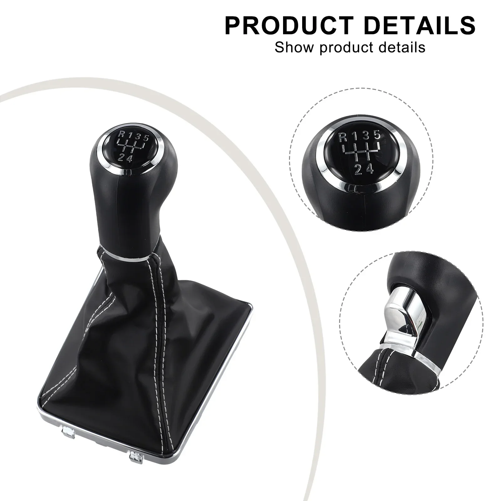 

5 Speed Gear Lever Shift Knob Handle for For OPEL For MOKKA X J and For VAUXHALL with Clear Markings for Smooth Shifting