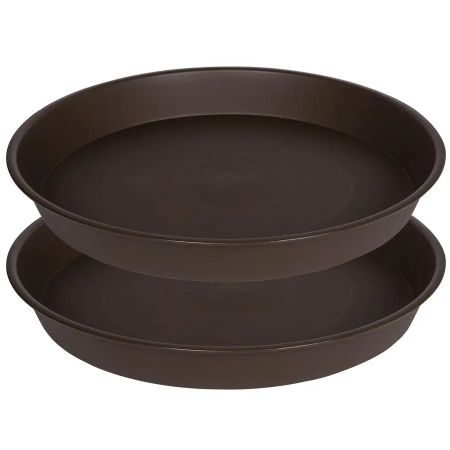 

Набор из 2-х поддонов для птиц 18-19 дюймов, большие глубокие прочные чаши для купания птиц, только чаши для купания птиц, для сада, Flo