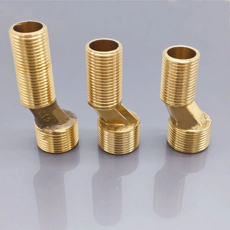 Long Lengthened Eccentric Screw for Bathroom, Copper Corner, Shower Corner Accessories, 60-75