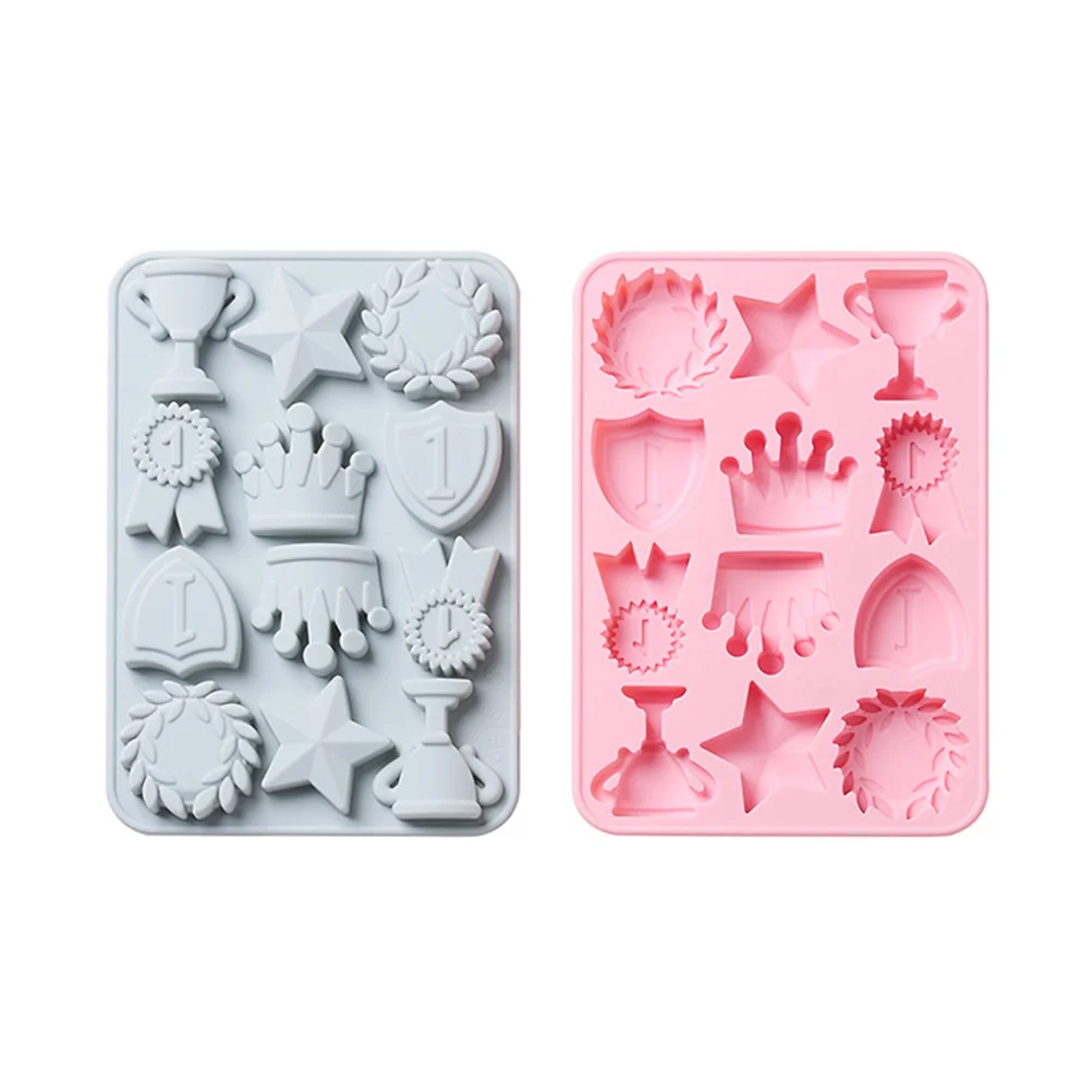 

Silicone Cake Mould Candy Mold Baking Tray Holiday Christmas Decor Fondant Shape Easy Demold Durability High