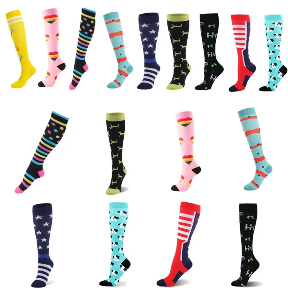 

Non Slip Compression Socks Unisex Odorproof Breathable Medical Nursing Stockings Elastic Anti friction Sport Socks