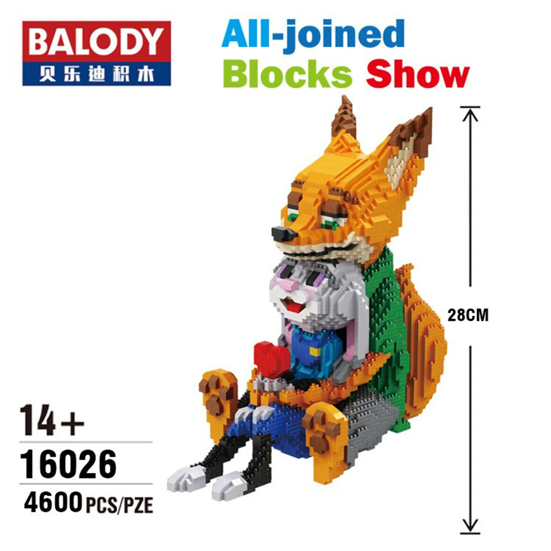 Zootopia Micro Building Blocks Toys Anime Action Figures Nick Fox Judy Collection Mini Brick Toys for Children Nano Blocks