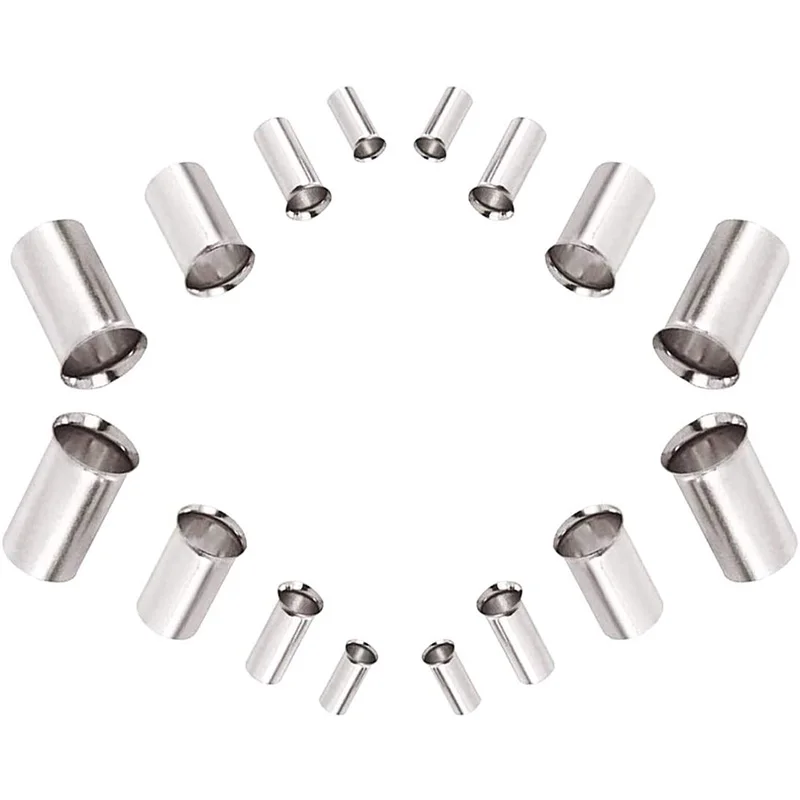 Bild 6: Kupfer-Crimpklemmen, AWG 4,6,8,10, nicht isolierte Kabelendhülsen, Steckverbinder-Kit (240 Stück)-A69M