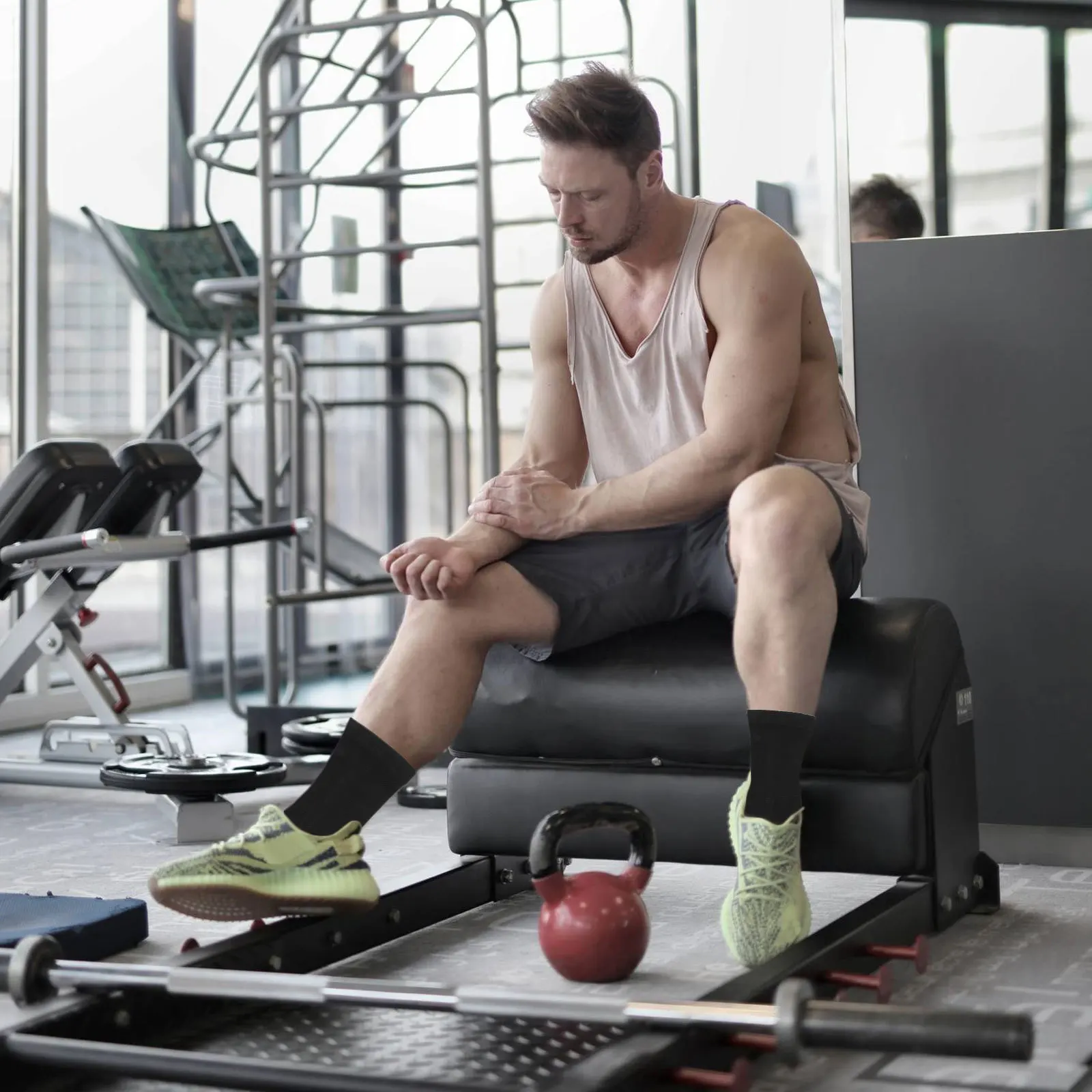 2 пары высокоэластичных носков с поддержкой лодыжки