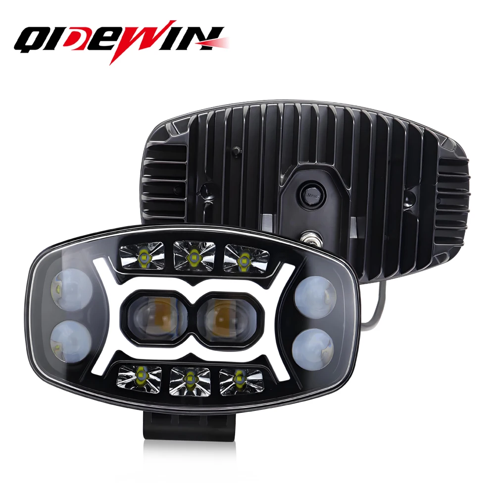 

10" LED Light For BMW Off road Headlight Spotlight Truck Auxiliary Square Car Driving Flash White Yellow 100W 22000LM