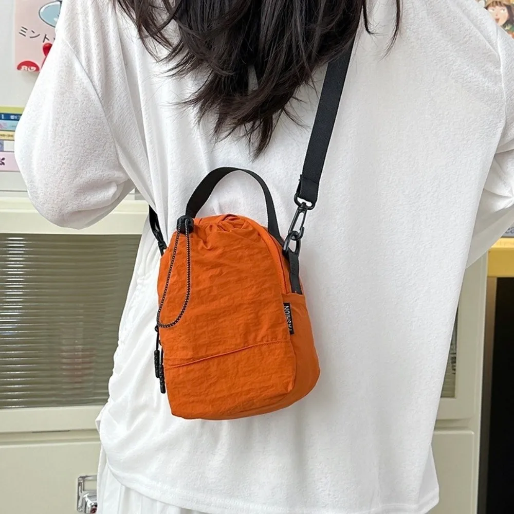 

Quick Drying Portable Shoulder Bags Small Size Sport Design Water Bottle Pouch Casual Style Adjustable Strap Crossbody Bag