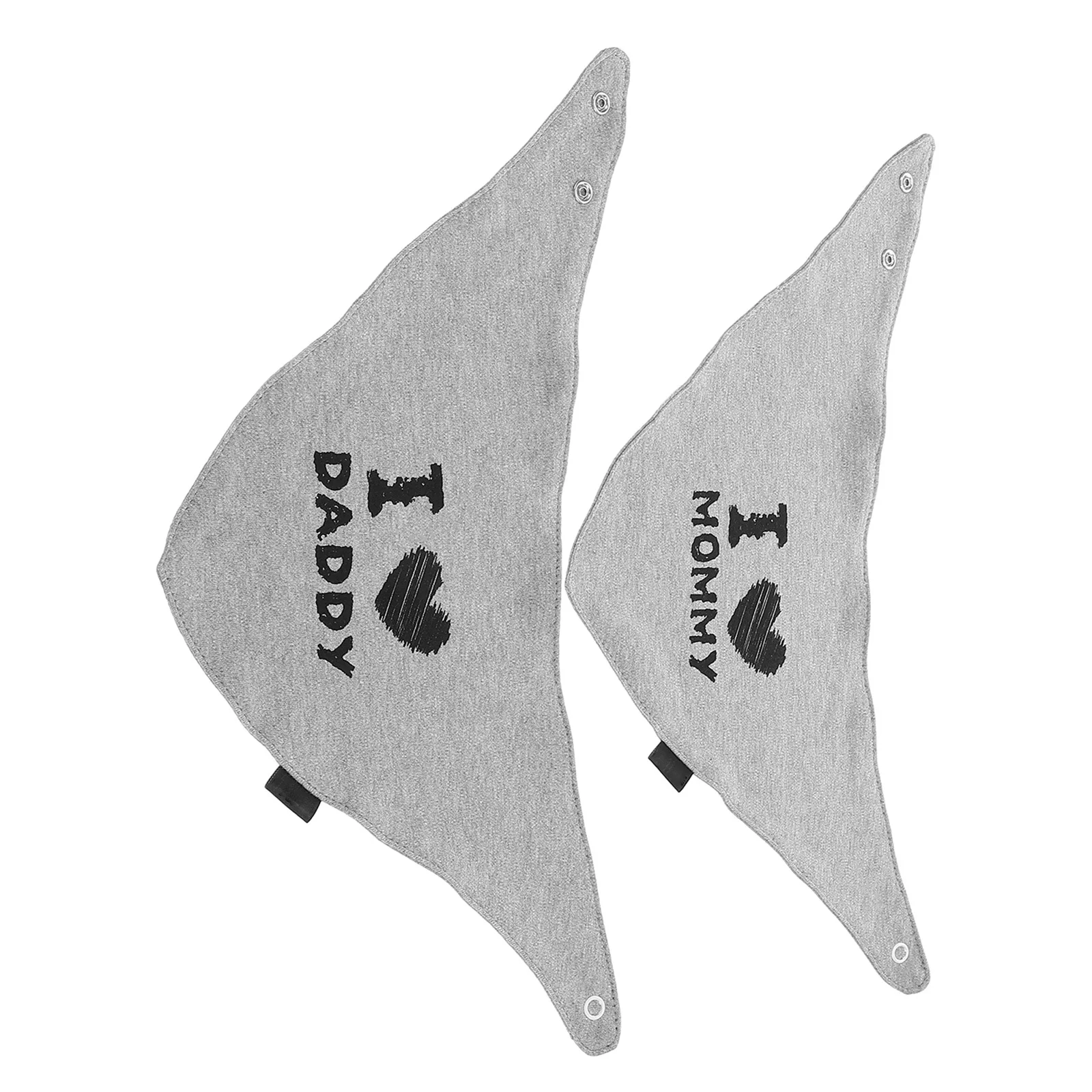 

2Pcs Newborn Baby Bandana Bibs Waterproof Cotton Soft Drooling Teething Feeding Cloths Infant Bibs Unisex Toddler Bib