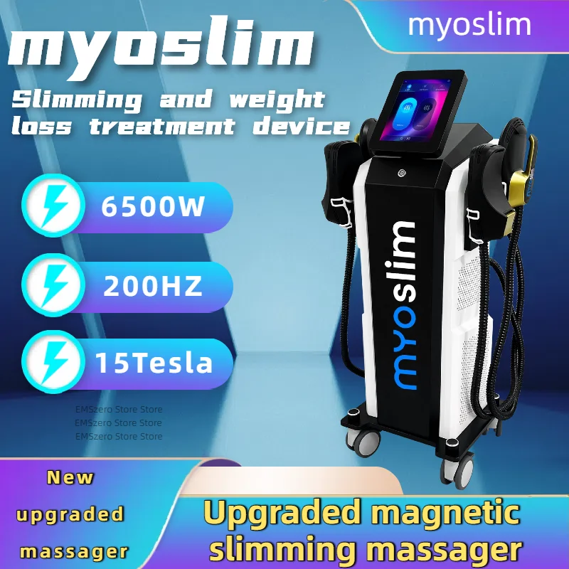

Myoslim для похудения 15 Tesla RF машина профессиональный формирование тела 6500 Вт стимулятор мышц портативный для похудения