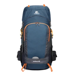 65L Water-resistant Hiking Backpack with Rain Cover Outdoor Sport Travel Daypack for Camping Climbing Mountaineering