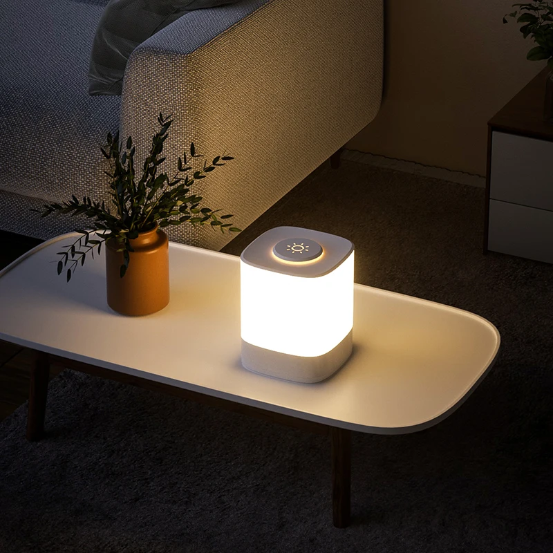 Rechargeable Touch Night Light Atmosphere Bedroom Bedside Bar Restaurant Coffee Shop Eye Protection Soft Lamp LED Desk Lighting