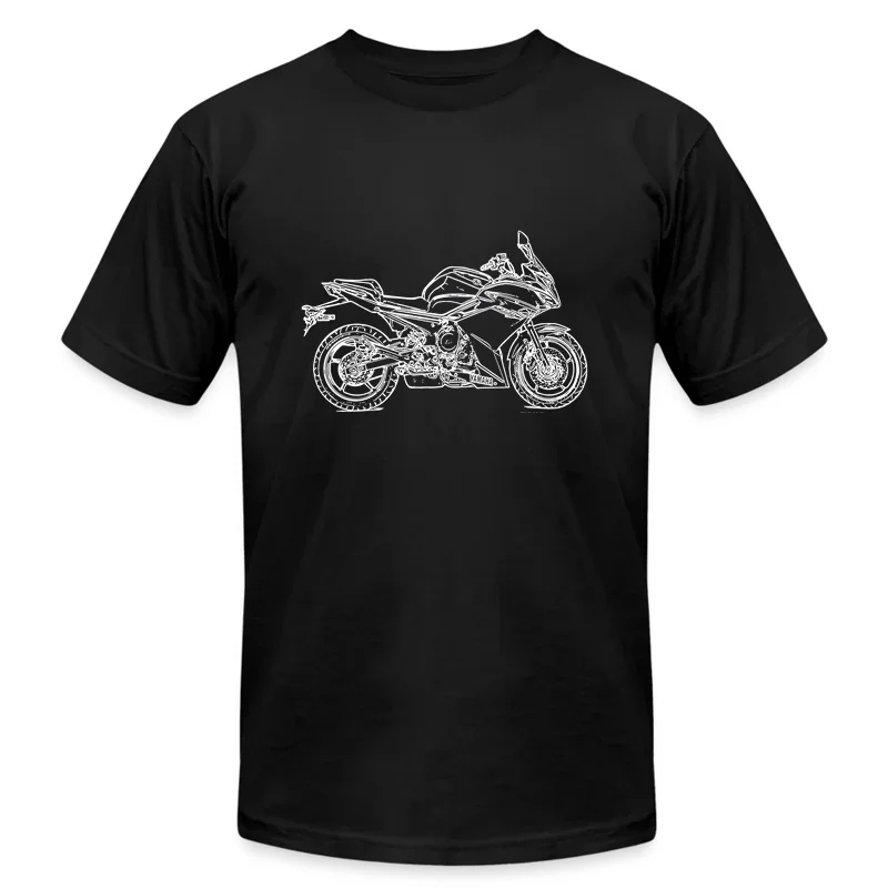 

2024 Men Yamahas XJ6 Diversion 2016 Motorbike Fan T-shirt Casual T Shirt Graphic Summer Short Sleeves 100% Cotton S-3XL