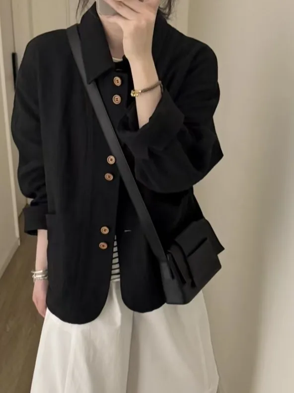 Koreaanse Sle ort Jaet dames lente herfst nieuwe vroege herfst casual modieuze lange jas herfst winter