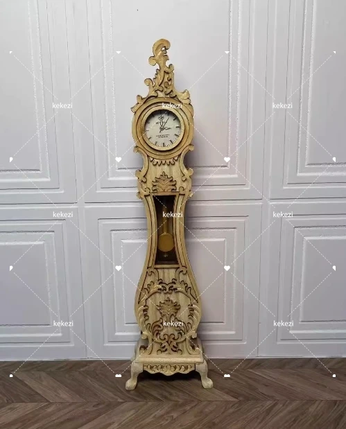 1:12 Poppenhuis Europees Meubilair Decoratieve Miniaturen Scène Mini Gesneden Tafel Stoel Computer Bureau Stoel Meubilair