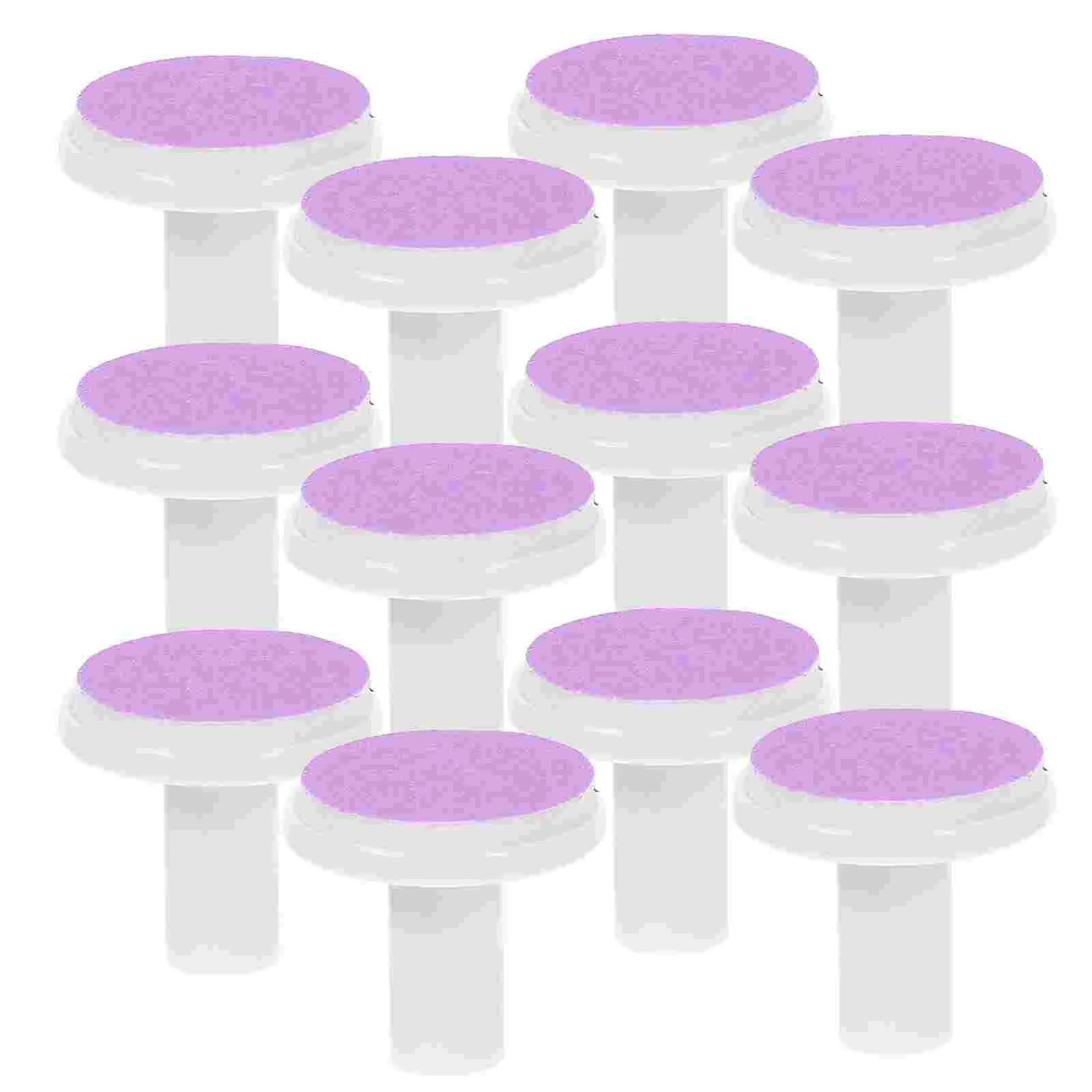 12 Pcs Spare Grinding Head Accessories for Electric Baby Nail Polisher Pad Drill Trimmer Pads File Supplies Sandpaper Accessory