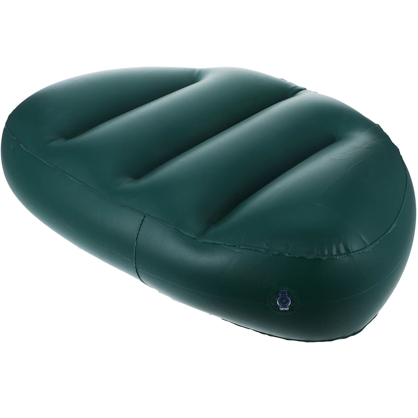 Inflatable Boat Cushion Back Pillow Universal Kayak Seat Dark Green Accessories Pad