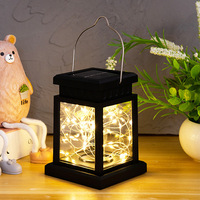 C2 1~2Pcs Solar Lights Outdoor Hanging Lanterns Waterproof LED String Lamp For Garden Table Party Decorative Patio Yard Lawn