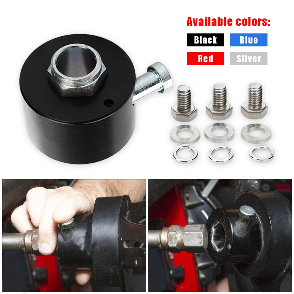 Quick Release Button Steering Wheel Hub For Easy Removal With Button Steering For Quick Release silver 56*46*35mm