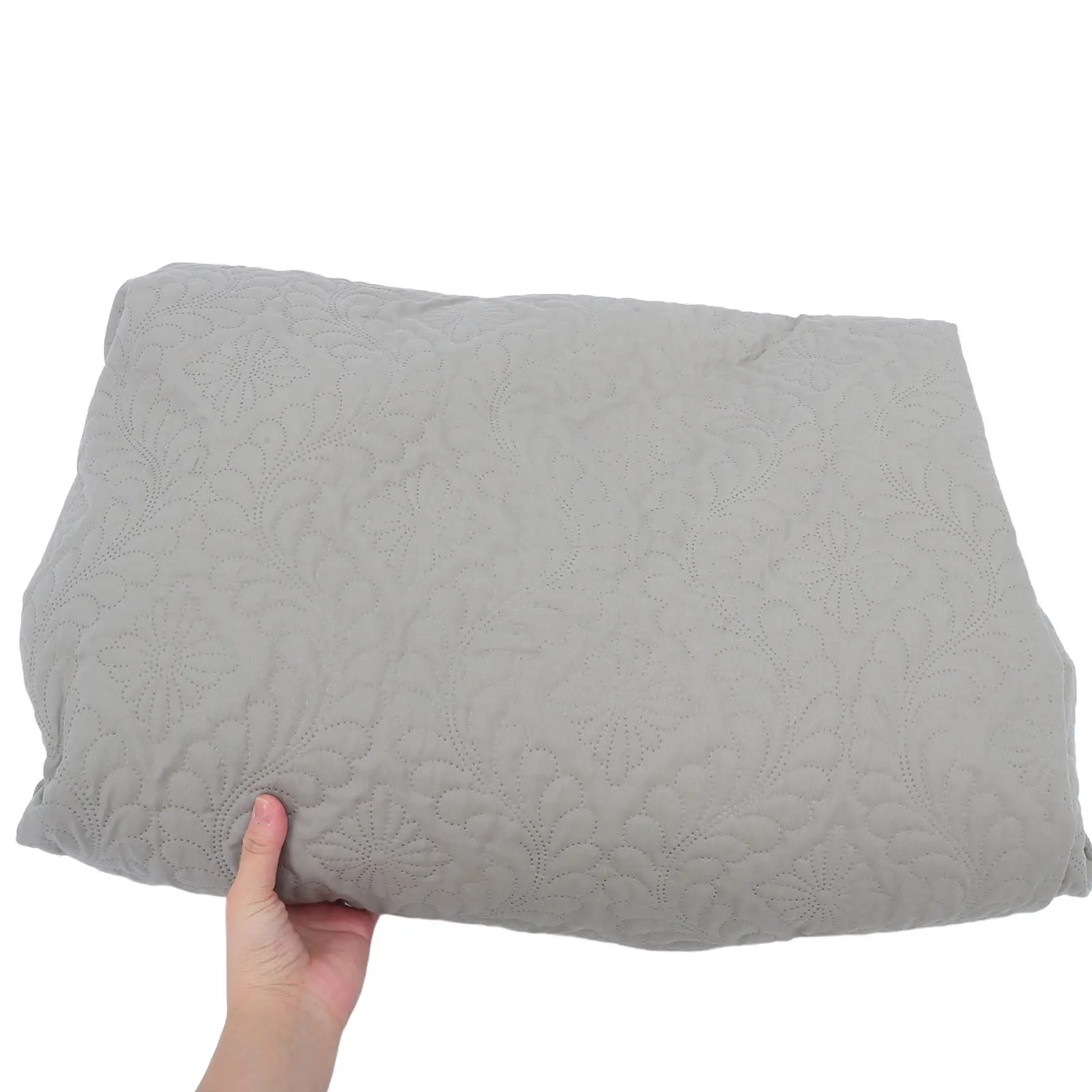 Waterproof Mattress Protector Twin Size 203x153cm Breathable Quilted Fitted Bed Cover for Dorm & Bedroom