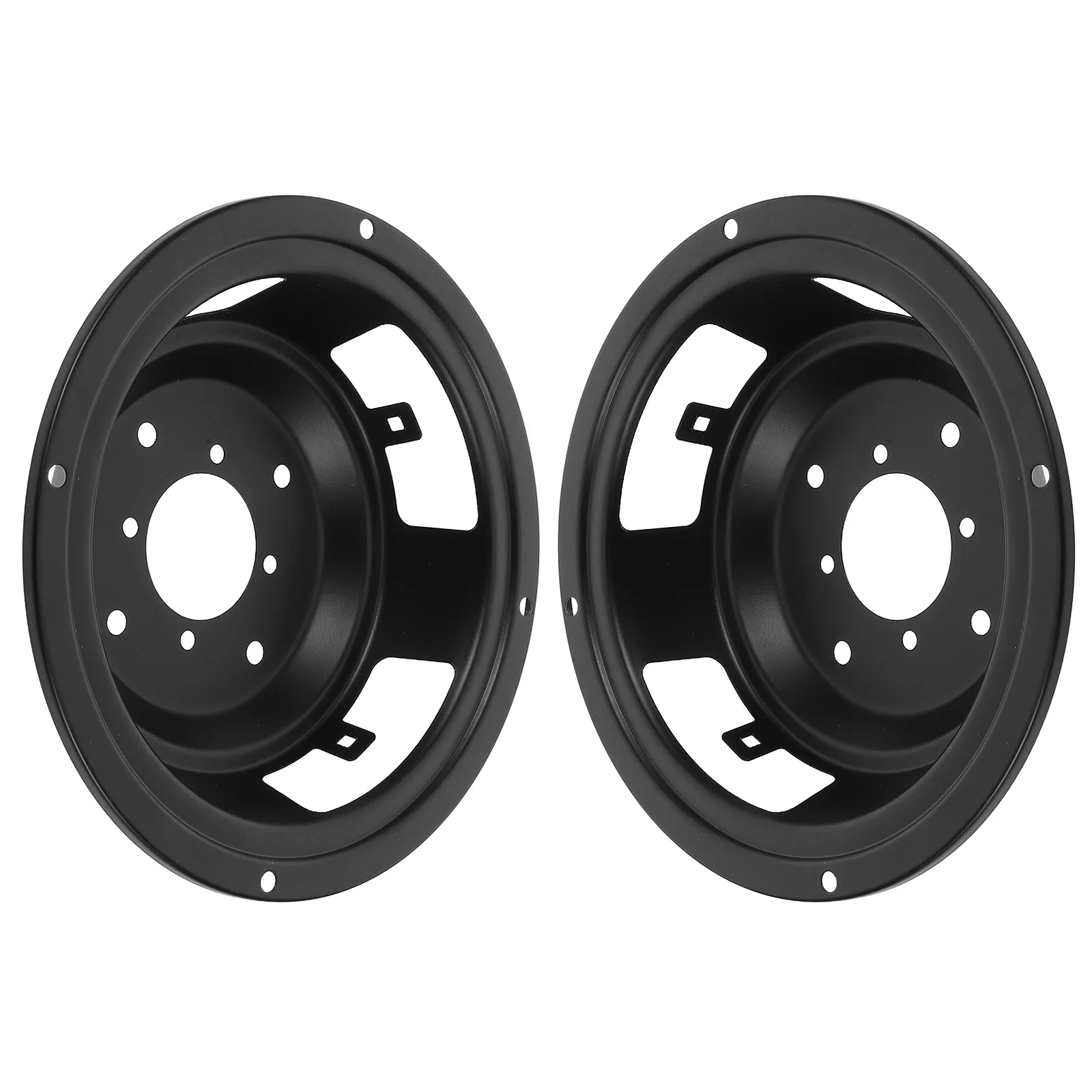 2Pcs Speaker Frame for Audio Equipment Round Iron 5-Inch Heavy-Duty Bracket Compatible with 5-Inch Speakers Sound