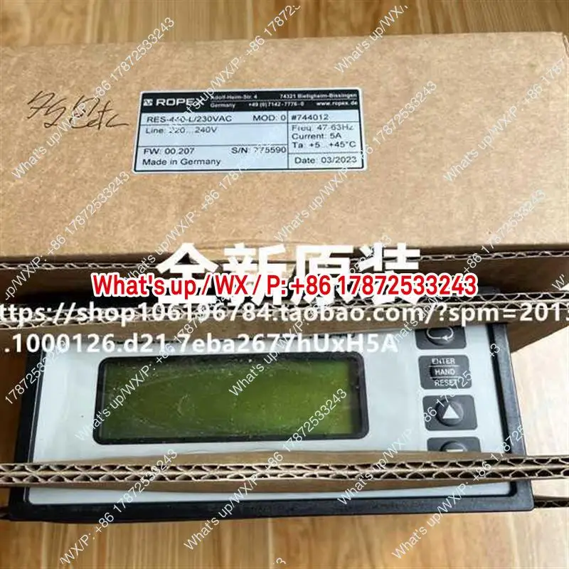 Controlador RES-440 RES-420-L/400VAC RES-440-L/230VAC