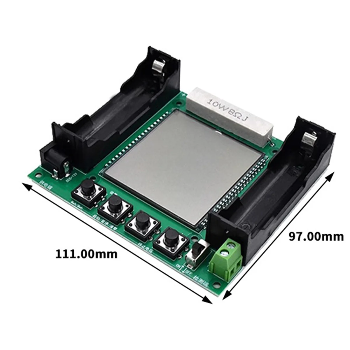 T35C Real Capacity Tester 18650 Lithium Battery Ah Load Tester Module Digital High Precision Multi-Function Module