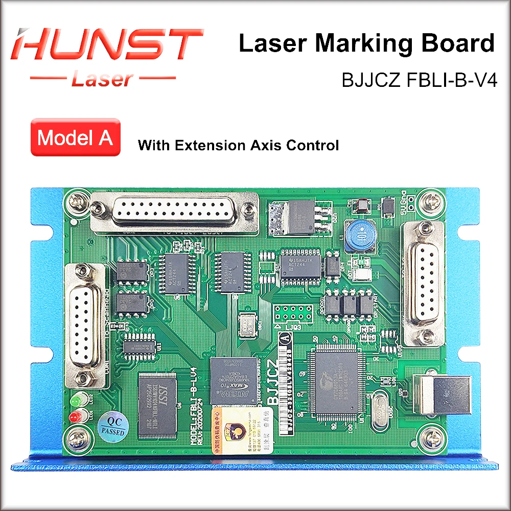 Hunst BJJCZ Laser Marking Machine Controller Original Card FBLI-LV4 Ezcad for 1064nm JPT Raycus MAX Metal Engraving Machinee