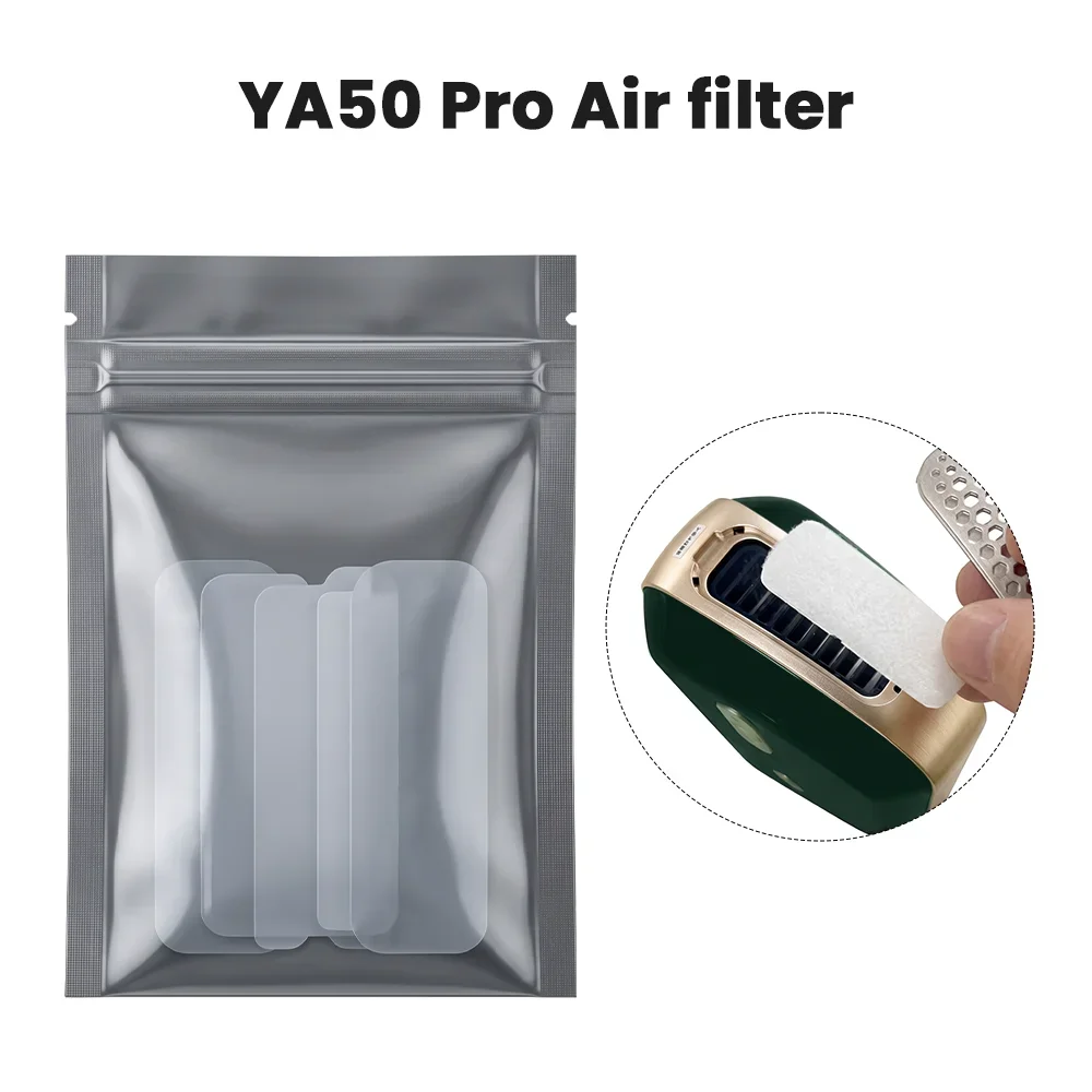 10 packs Moisture-Resistant Filter Connector Filter Cotton is Use for the intelligent mini sleep ventilator YA50pro CPAP Machine