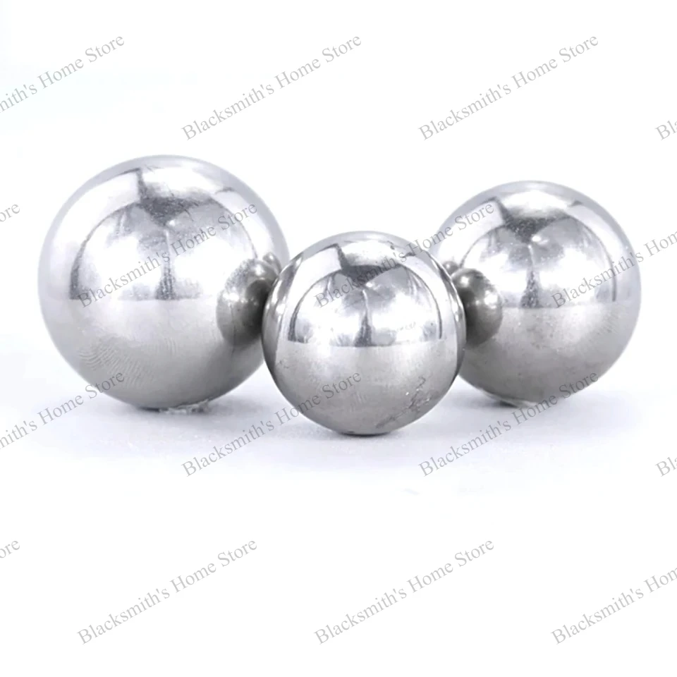 304 Stainless Steel Precision Bearing Steel Balls, Solid Small Steel Balls & Ball Beads, 0.5-6-8-9-30-35mm .Hardware Accessories