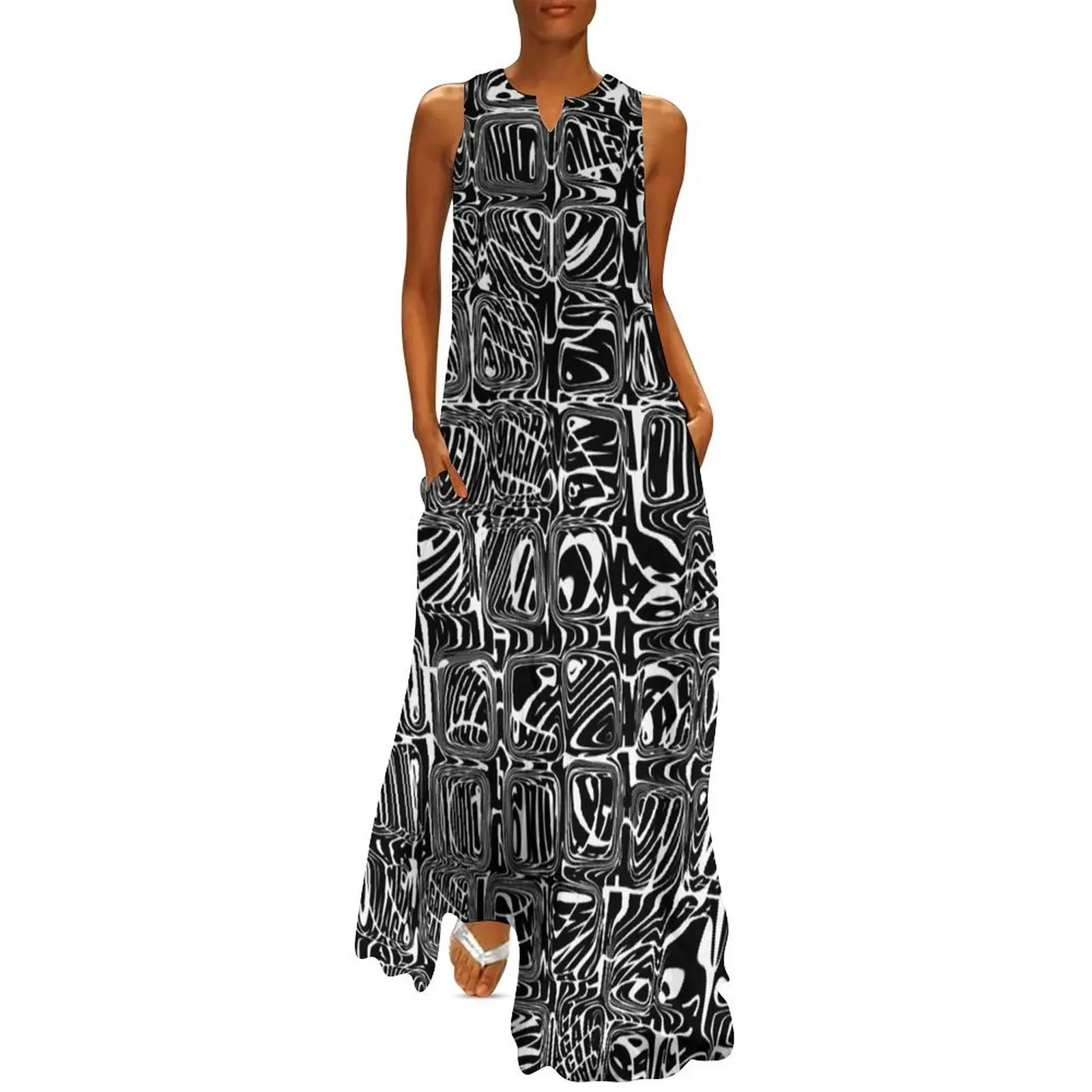 

Abstract MAGA Typography Long Dress evening dresses women bandage dress