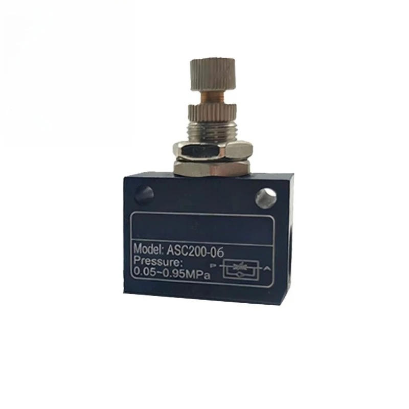 For throttle valve one-way copper rod, pneumatic speed control valve, flow control valve, cylinder pressure regulating valve