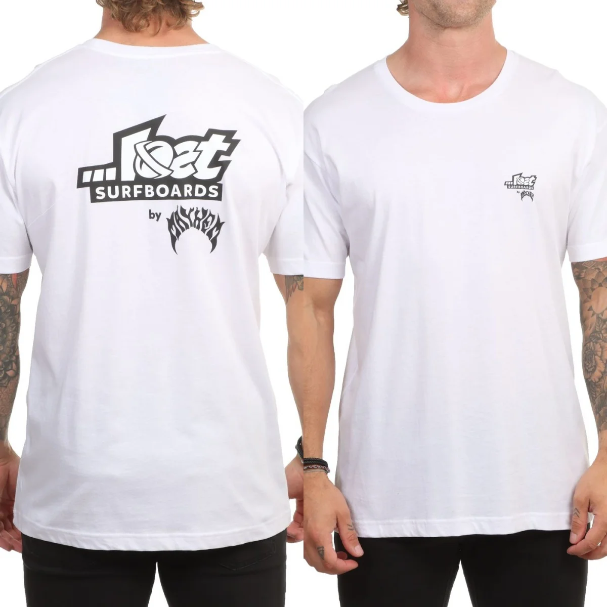 Surfboards Mayhem Legendary Surfing Brand T-Shirt Cotton Gra
