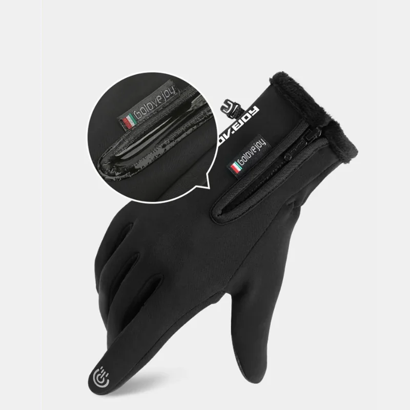 Waterproof Winter Gloves with Touch Screen for Men and Women - Windproof and for Outdoor Cycling  Motorcycle Riding  and Skiing