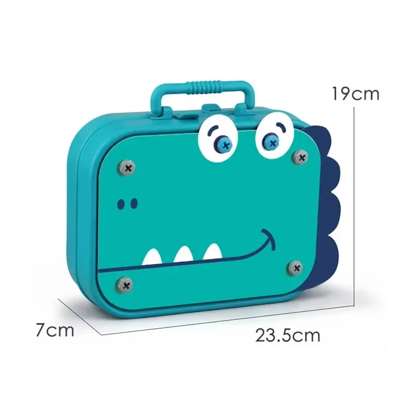 Kinderen Speelgoed Gereedschapsset Elektrische Boor Schroef Moer 3D Puzzel Speelgoed Fantasiespel Reparatie Gereedschapskist Boren Montage Educatief Speelgoed