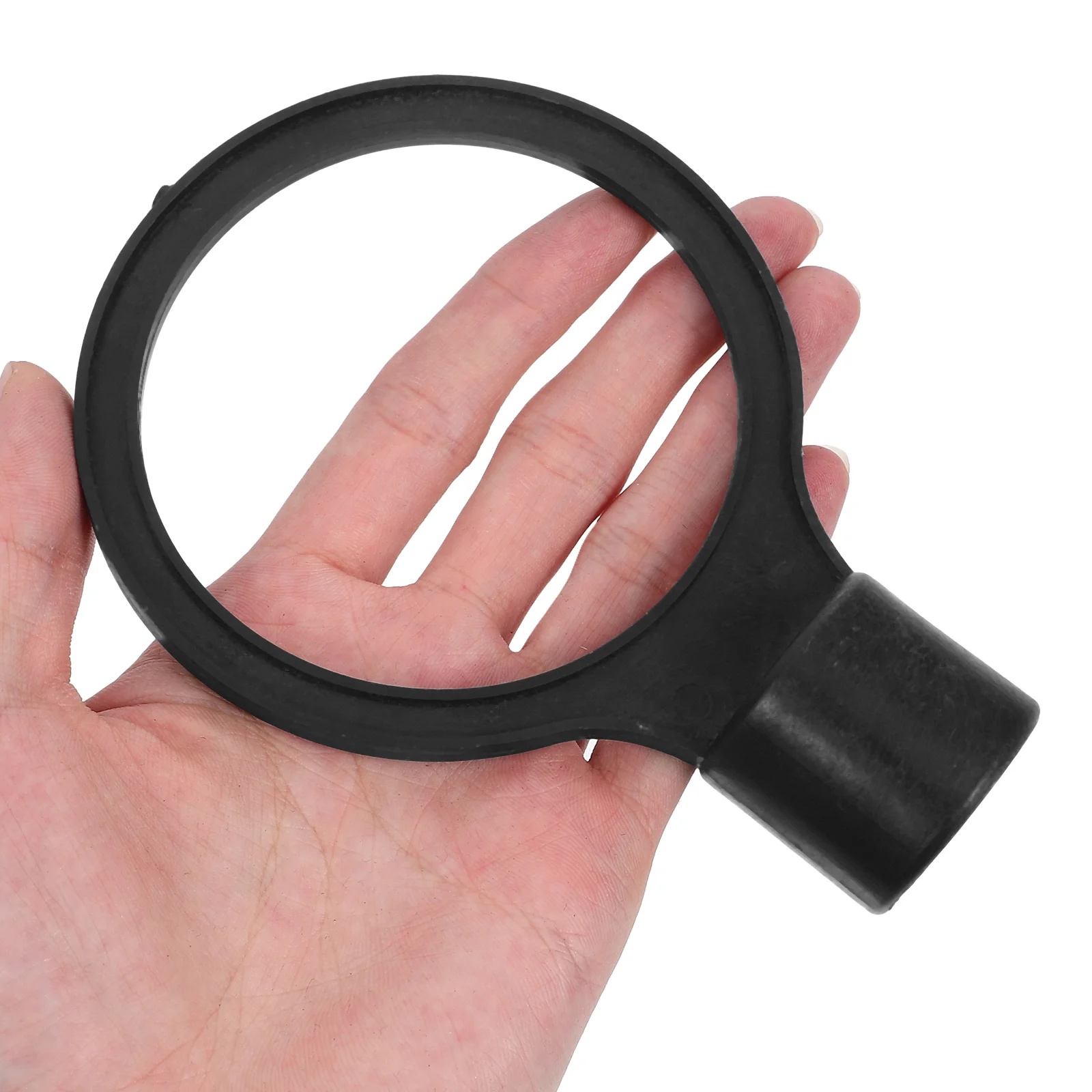 6pcs Flexible Plastic Traffic Cone Connectors Replacement Safety Barrier Pole Rings For Sports Training And Crowd Control