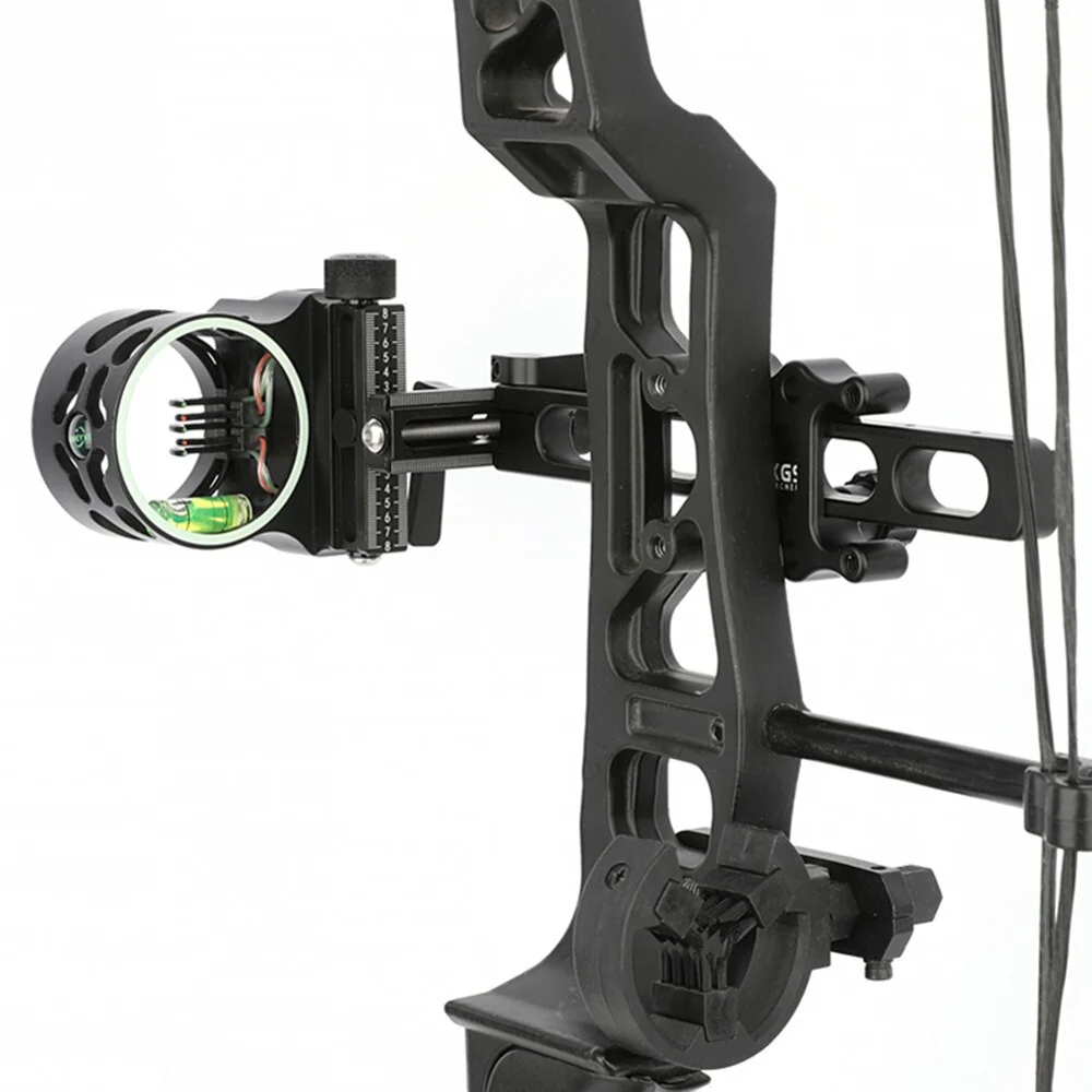 Mirino per Arco Compound a 5 P - Compound Bow Sight 5 Pin Fiber Optic recensione e prezzo