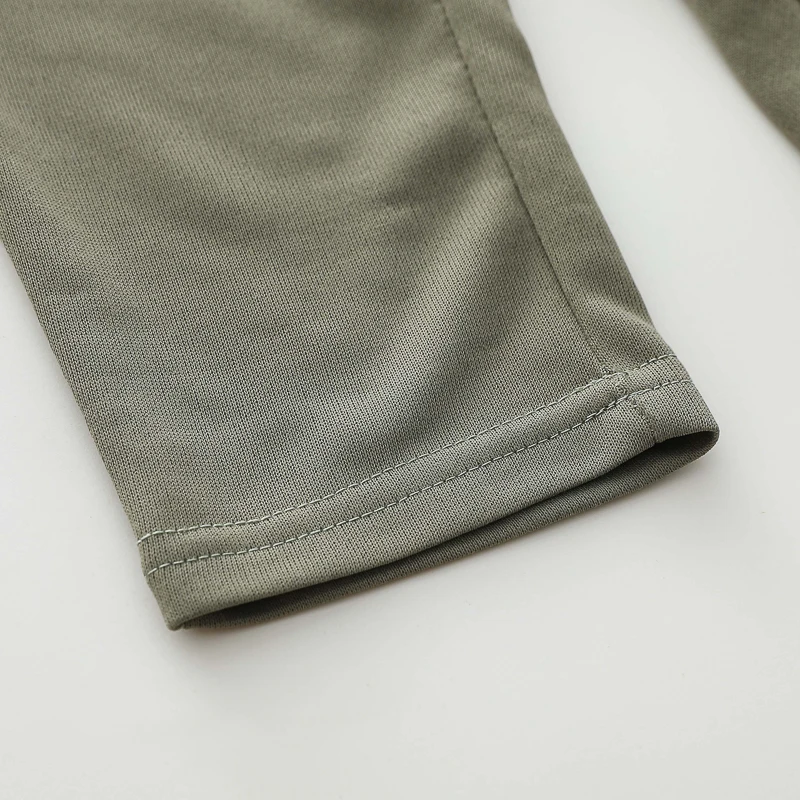 Ensemble à manches longues et col rond pour nourrissons et tout-petits, imprimé dinosaure de dessin animé, deux pièces pour garçons et filles, 2 pièces