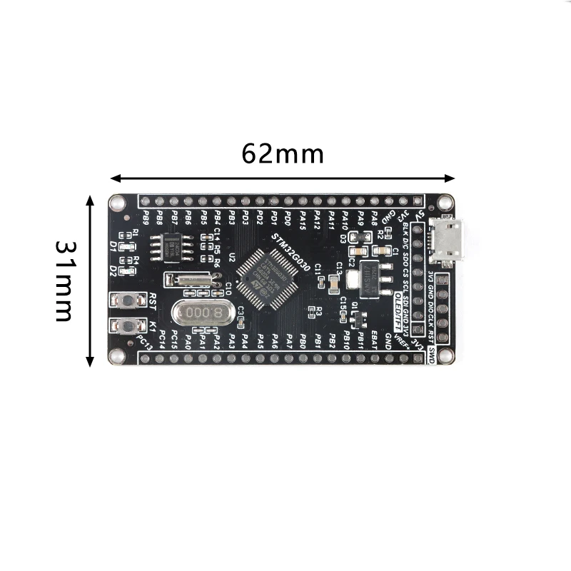 STM32G030C8T6 (Mini version) development board system board MCU core board
