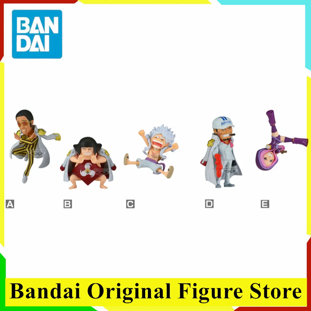 

Оригинальный BANDAI WCF One Piece Monkey D Luffy Kizaru Sentomaru Akainu Jewelry Bonney Фигурка Egghead Vol.6 Аниме Кукла