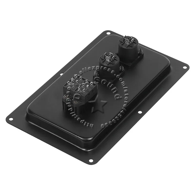 800W 2-Wege HiFi Lautsprecher Crossover, Dual Tweeter & Woofer Frequenzteiler, 15" Audiofilter mit Anschlussbox