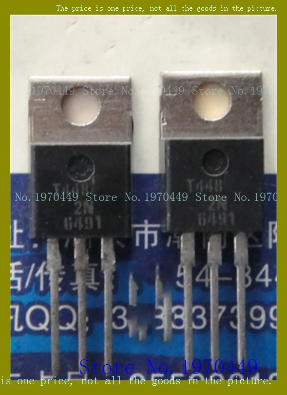 

2pcs/lot=a pair 2N6491 2N6488 TO-220