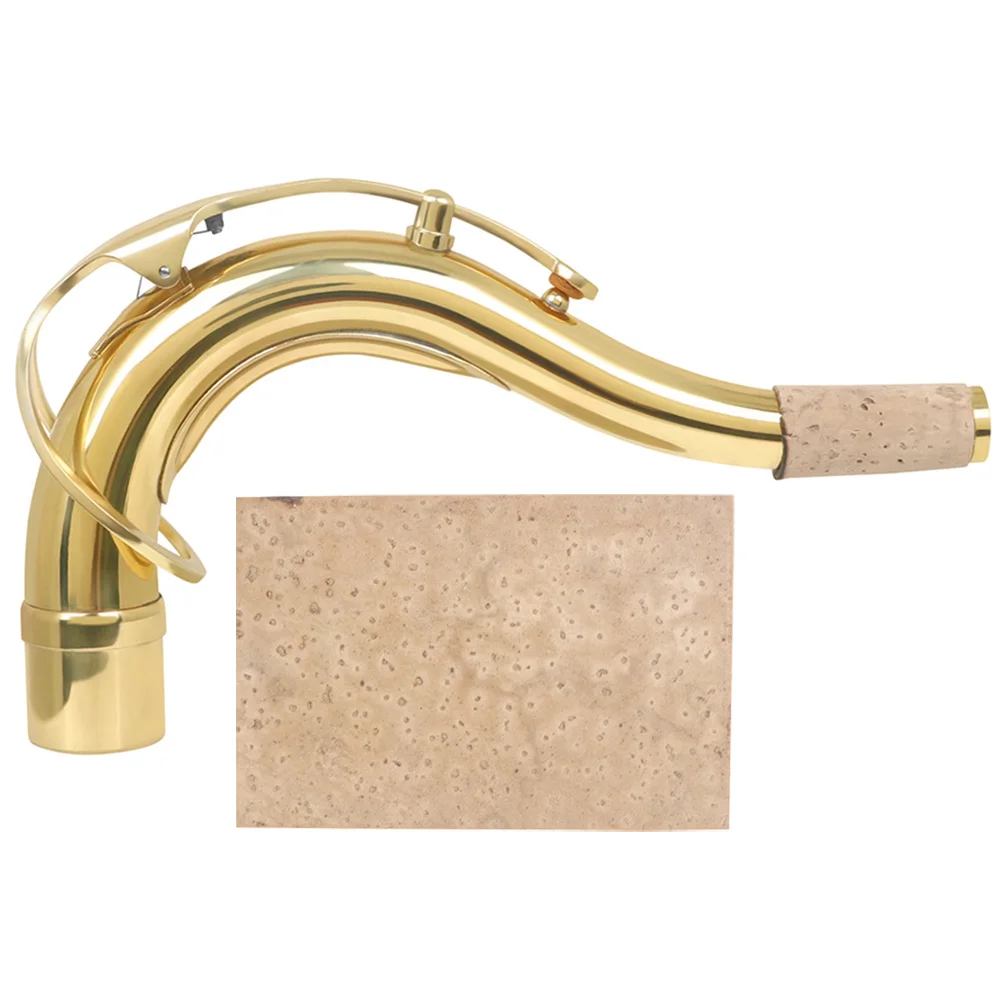 

Saxophone Neck Tube Replacement Saxphone Accessories Alto Cork Bend Brass Tenor