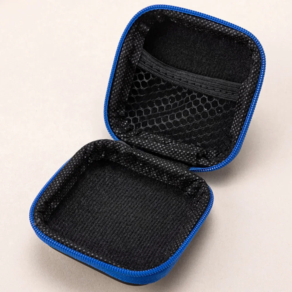 Mini Portable PU Storage Bag Pouch Carrying Bag Zipper case For Bluetooth Earphone/Charging/Data line Cable ect Accessories