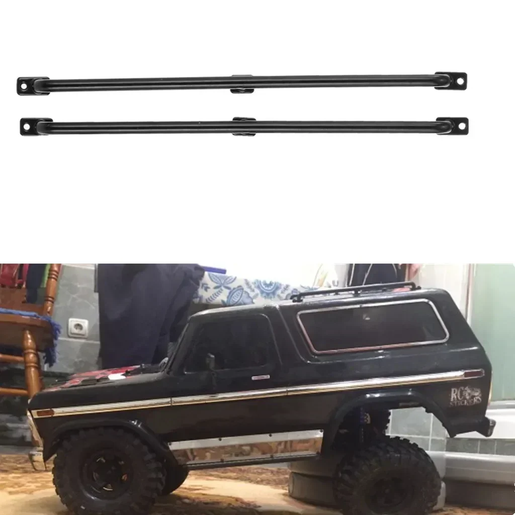 2 قطعة 75 مللي متر درابزين السيارة درابزين معدني ل 1:10 RC الزاحف شاحنة بيك اب Traxxas HSP Redcat RC4WD Tamiya محوري scx10 D90 سيارة #5