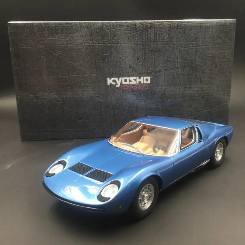 Kyosho 1:18 Lamborghini Miura P400S limited collection of die cast resin trolley model ornaments