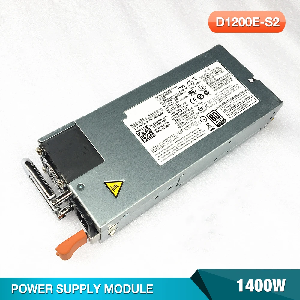 D1200E-S2 For DELL C6220 C6105 C6100 R910 1400W Server Power Supply DPS-1200MB-1 B FRVCP 0FRVCP 01CNYW J8HPV 0J8HPV