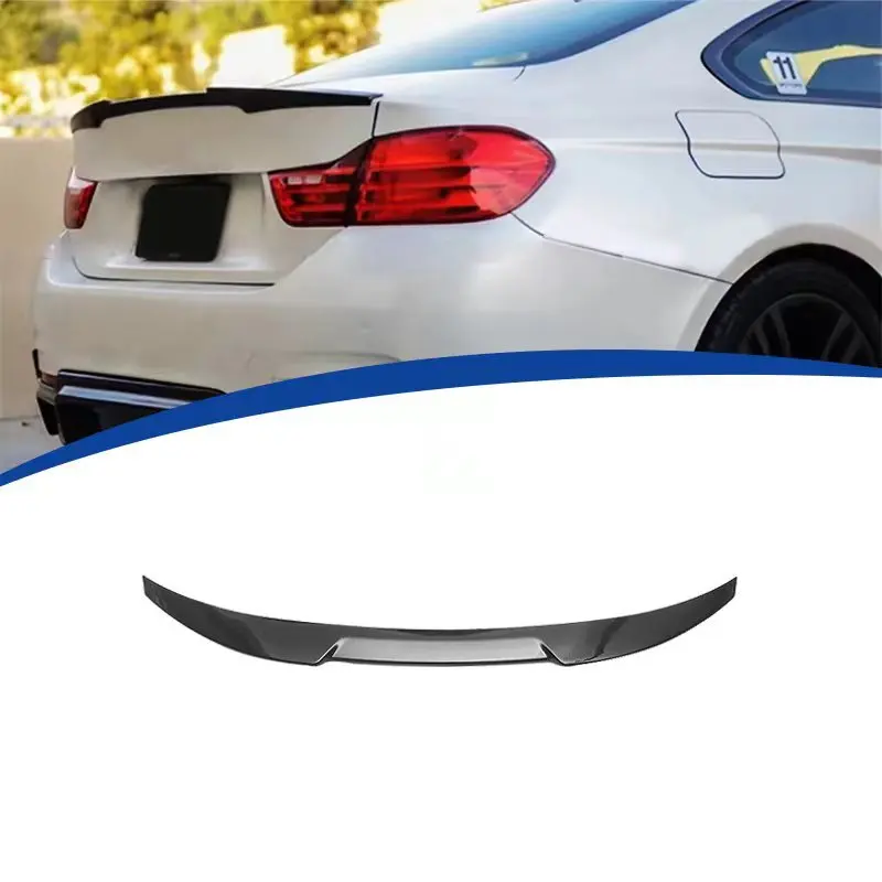 Suitable For 2013-2019 BMW 4 Series F32 2-door hardtop M4 modified tail wing non-destructive adhesive installation