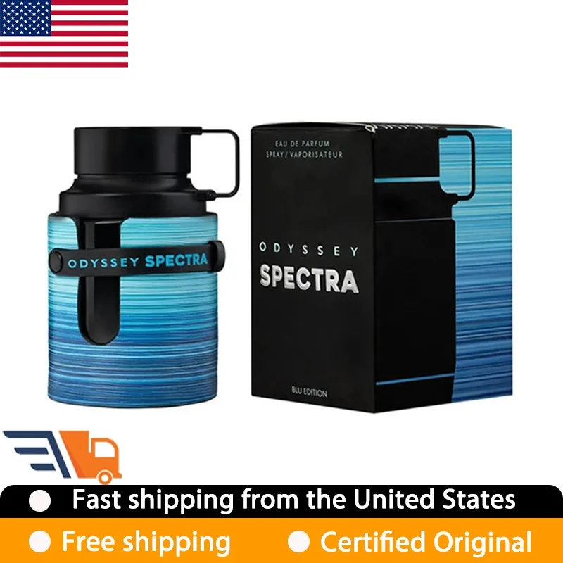 

Armaf Odyssey Spectra Blue Edition Eau de Parfum Spray for Unisex 3.4 Oz Lasting Spicy Oriental Perfume Pheromones Cologne 100ML